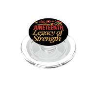 Arte Culturale di Juneteenth: Eredità di Forza PopSockets PopGrip per MagSafe