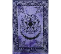 Arte da parete arazzo indiano stella luna poster da appendere a parete decora...