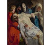 Arte da parete del Compianto di Cristo - Poster barocco -...