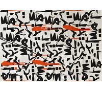 Arte da parete geometrica moderna - Poster bianco e nero -...