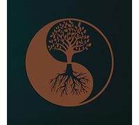 Arte da parete in metallo, albero della vita in bronzo, decorazione da parete in metallo, decorazione da parete in metallo, decorazione per interni, decorazione da parete (45,7 x 45,7 cm (larghezza x