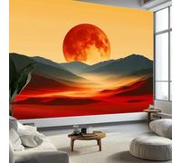 Arte da Parete Luna Astratta Del Deserto Murales Personalizzati Realismo Carta da Parati Fotografica per Cameretta Bambini, Camera da Letto 450 x 315 cm (L x A), Carta da Parati in Effetto 3D