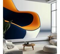 Arte da Parete Semplice Astratto Strisce Murales Personalizzati Futurismo Carta da Parati Fotografica per Cameretta Bambini, Camera da Letto 500 x 280 cm (L x A), Carta da Parati in Effetto 3D