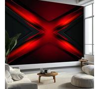 Arte da Parete Strisce Diagonali Geometriche Murales Personalizzati Futurismo Carta da Parati Fotografica per Cameretta Bambini, Camera da Letto 450 x 315 cm (L x A), Carta da Parati in Effetto 3D