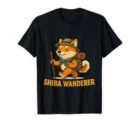 Arte d'avventura Shiba Wanderer Maglietta