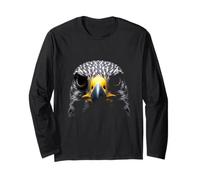 Arte degli Uccelli Selvatici a Forma di Testa di Falco Maglia a Manica