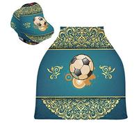 Arte Del Calcio Passeggino Tettoia Copri Seggiolino Copertura Infermieristica Auto per Bambini per L'Allattamento Al Seno Morbido Traspirante Elastica Tettuccio