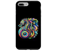 Arte del cavalluccio marino psichedelico I Ecologia oceanica e avvocato della vita marina Custodia per iPhone 7 Plus/8 Plus