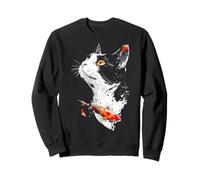 Arte del Disegno Grafico del Volto del Ritratto del Pesce del Gatto dell' Felpa