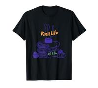 Arte del Filato Morbido e Lento di Knit Life Maglietta