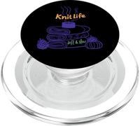 Arte del filato morbido e lento di Knit Life PopSockets PopGrip per MagSafe