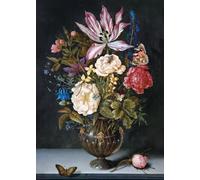 Arte del Puzzle: Vita Silenziosa con Fiori 1000 Pezzi