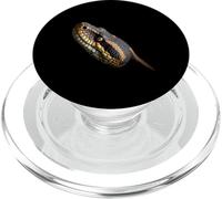 Arte del serpente rettile selvatico a testa di boa PopSockets PopGrip per MagSafe