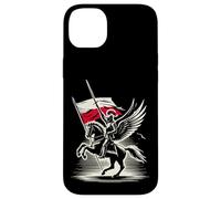 Arte della battaglia polacca del guerriero ussaro alato polacco Custodia per iPhone 14 Plus