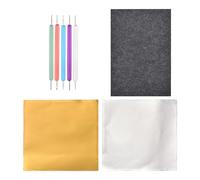 Arte Della Goffratura In Foglio Di Alluminio - Tutte Le Età Con Feltro | Strumenti Per Goffratura Su Lamina Per Principianti Per Tutte Le Età Pittura Incisione Decorazioni Per La Casa Creazione Di Big