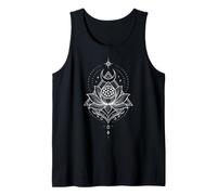 Arte della Meditazione Yoga Geometria Sacra Luna Canotta