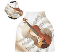 Arte Della Musica Del Violino Passeggino Tettoia Copri Seggiolino Copertura Infermieristica Auto per Bambini per L'Allattamento Al Seno Morbido Traspirante Elastica Tettuccio
