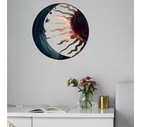 Arte della parete del sole e della luna Decorazione della parete del