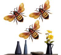 Arte della parete di -decorazioni in metallo ale 3d, sculture di ferro resistenti alla ruggine e resistenti alle intemperie per uso interno ed esterno, perfette per recinzione, porta d'ingresso, gi