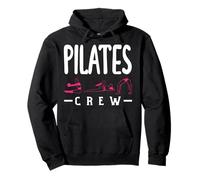 Arte dell'allenamento motivazionale di Pilates Crew Felpa con Cappuccio