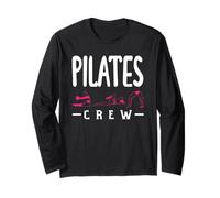 Arte dell'allenamento motivazionale di Pilates Crew Maglia a Manica