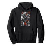 Arte delle Ombre Ninja Samurai Stealth Warrior Felpa con Cappuccio