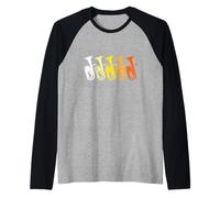 Arte di Brass Band o Banda Marcia Un Semplice Corno Baritono Maglia con Maniche Raglan