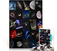 Arte di giunzione estetica cosmica Puzzle 1000 pezzi per adolescenti per il giocattolo di sfida del gioco educativo per la decorazione della casa 38x26cm