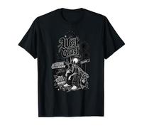Arte di Strada Gotica Cholo Lowrider Compton della Costa Occidentale Maglietta