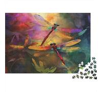 Arte Doodle Colorato DragoMosca 1000pcs (75x50cm) Puzzle Adatto Per Adulti E Folla Dai 14 Anni in Su
