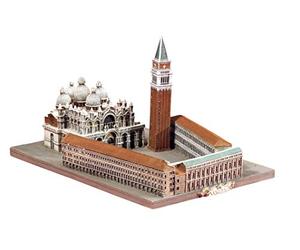 ARTE E STORIA BY PABEN Souvenir Italia Venezia Piazza San Marco in resina 3D 23 X 13 CM