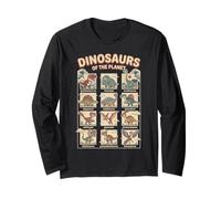 Arte educativa dei Dinosauri per Giovani esploratori Maglia a Manica