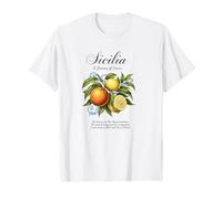 Arte Estiva siciliana al Limone Siciliano Vintage Maglietta