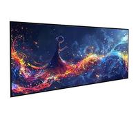 Arte Figurativa Diamond Painting Kit Completo Donna Pittura Diamante 5D Rotondo Completo per Adulti Principiante, Pittura Diamante Strass Ricamo a Punto Croce Painting per Regalo 50x100 cm PJY9 1-N