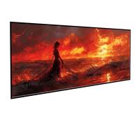 Arte Figurativa Diamond Painting Kit Completo Persone Pittura Diamante 5D Rotondo Completo per Adulti Principiante, Pittura Diamante Strass Ricamo a Punto Croce Painting per Regalo 80 x 160cm PJY9 F-C