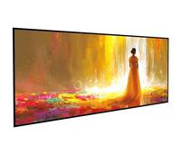 Arte Figurativa Diamond Painting Kit Completo Vestito Pittura Diamante 5D Rotondo Completo per Adulti Principiante, Pittura Diamante Strass Ricamo a Punto Croce Painting per Regalo 60 x 120cm PJY9 L-C