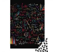 Arte Formule Matematiche Puzzle Da Tavolo 1000 Pezzi Decorazione Scientifica Superiore Qualità Per Regalo Per Lei Pezzi Robusti Distrazione Mentale 38x26cm/1000pcs