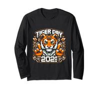 Arte geometrica della tigre - Omaggio per Maglia a Manica