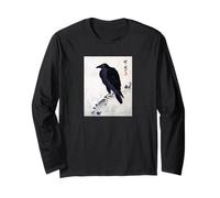 Arte Giapponese a Forma di Corvo - Uccello in Legno Maglia a Manica