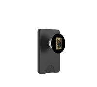 Arte giapponese Cyber Kitsune Anime Ukiyo-e Samurai Woodblock PopSockets PopWallet per MagSafe