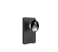 Arte gotica Kawaii morte cavalcando un unicorno PopSockets PopWallet per MagSafe