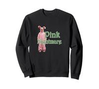Arte Grafica Pink Nightmare Bunny Suit Felpa