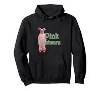 Arte Grafica Pink Nightmare Bunny Suit Felpa con Cappuccio