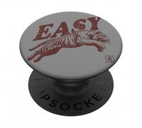 Arte grafica retrò vintage Easy Tiger PopSockets PopGrip Adesivo