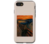 Arte - Il gatto di The Scream Custodia per iPhone SE (2020) / 7/8