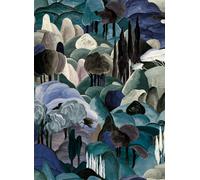 Arte International Carta da parati All Ombra Dei Cipressi - Midnight Dream