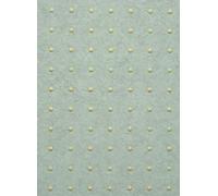 Arte International Carta da parati Dots - 31018 - Slightly Greyed English Green