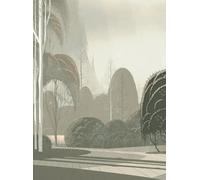 Arte International Carta da parati panoramica Le Jardin Mystique - Dove