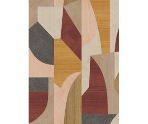 Arte International Carta da parati Puzzle - Orange Ruby