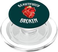 Arte Kintsugi in ceramica giapponese splendidamente rotta PopSockets PopGrip per MagSafe